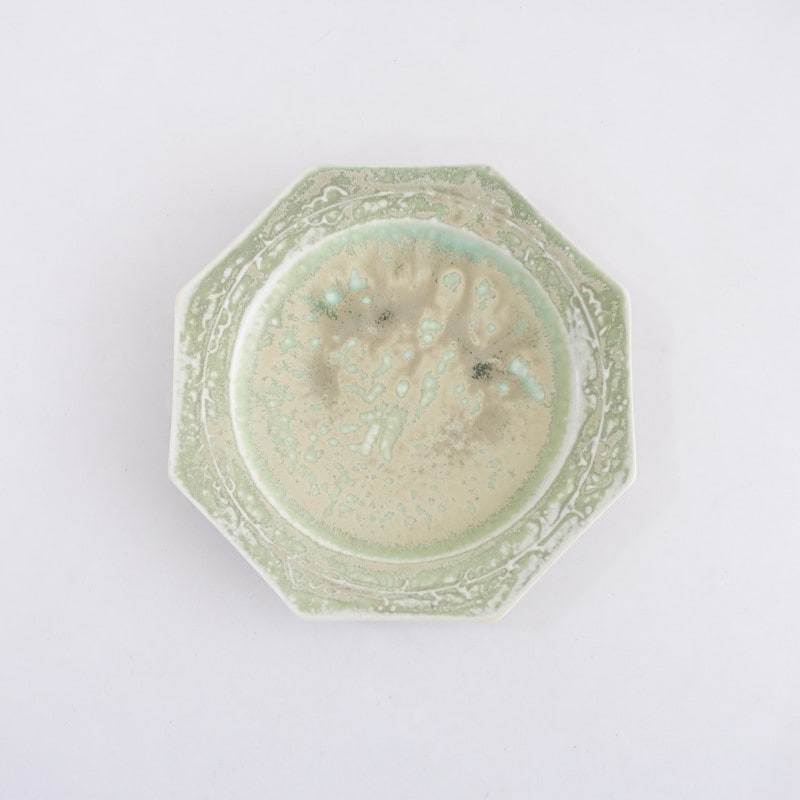 長峰菜穂子 フラワーリム皿 20㎝ (wa23-2503-55)【12D52】 /ナチュラル