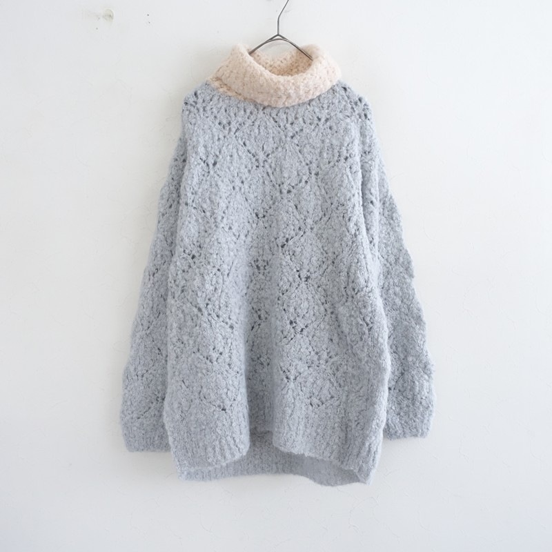 美品/定価8.8万】ミナペルホネン mina perhonen bloop アルパカウール