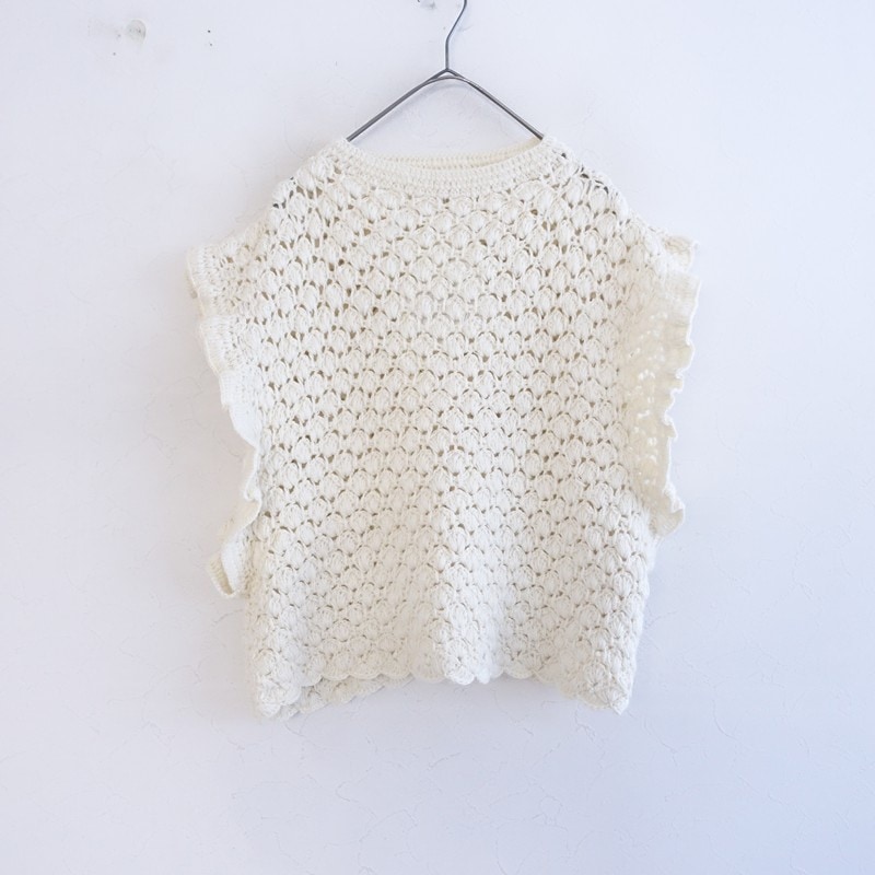 �����4.1���ۥ֥Υ� BUNON Hand Croshet Giket �˥åȥץ륪���С�  F (1-2601-478)��42B62��