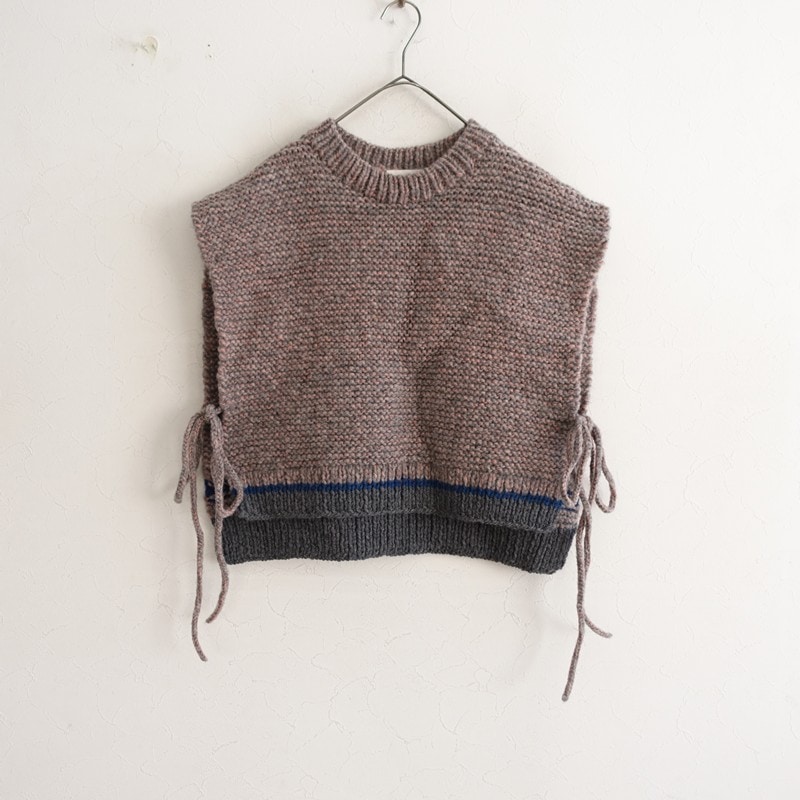�����2.9����DARUMA �ߥ��ȥꥨ�ʥ륻 atelier naruse mong-mal hand knitted vest �����ɥ�ܥ�٥���  - (1-2601-500)��42B62��
