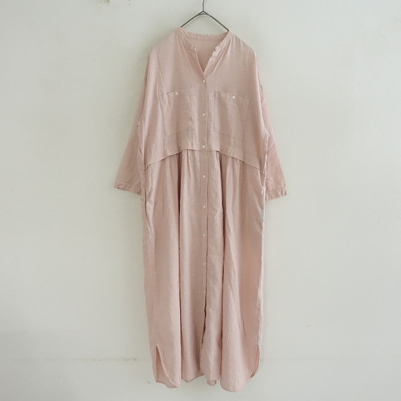 nest Robe】バスト切替 ギャザースキッパーシャツワンピース 【公式通販】
