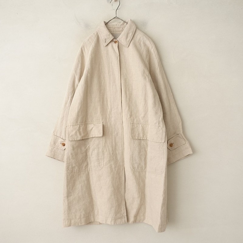 �����7.9���ۥޡ�����åȥϥ����� MARGARET HOWELL PLAIN WEAVE LINEN COAT ��ͥ󥳡���  2 (jk25-2601-701)��30C62��