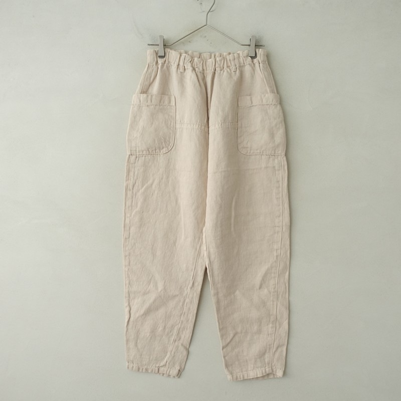 定価1.5万】ツムグ tumugu ソルトレイクリネンイージーパンツ F (27