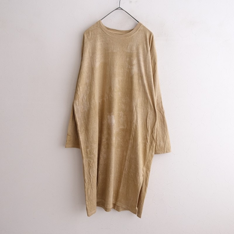 クロス＆クロス Cloth&Cross タイダイロングスリーブTシャツ F (25 