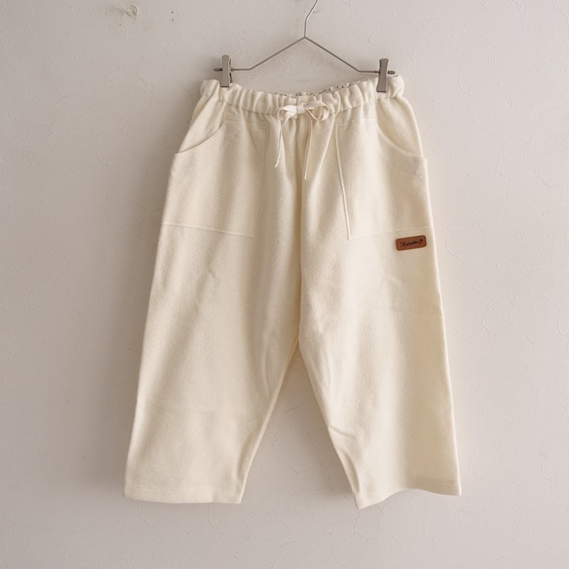 未使用/定価2万】 快晴堂 ウール混イージーパンツ 2 (25-2602-24