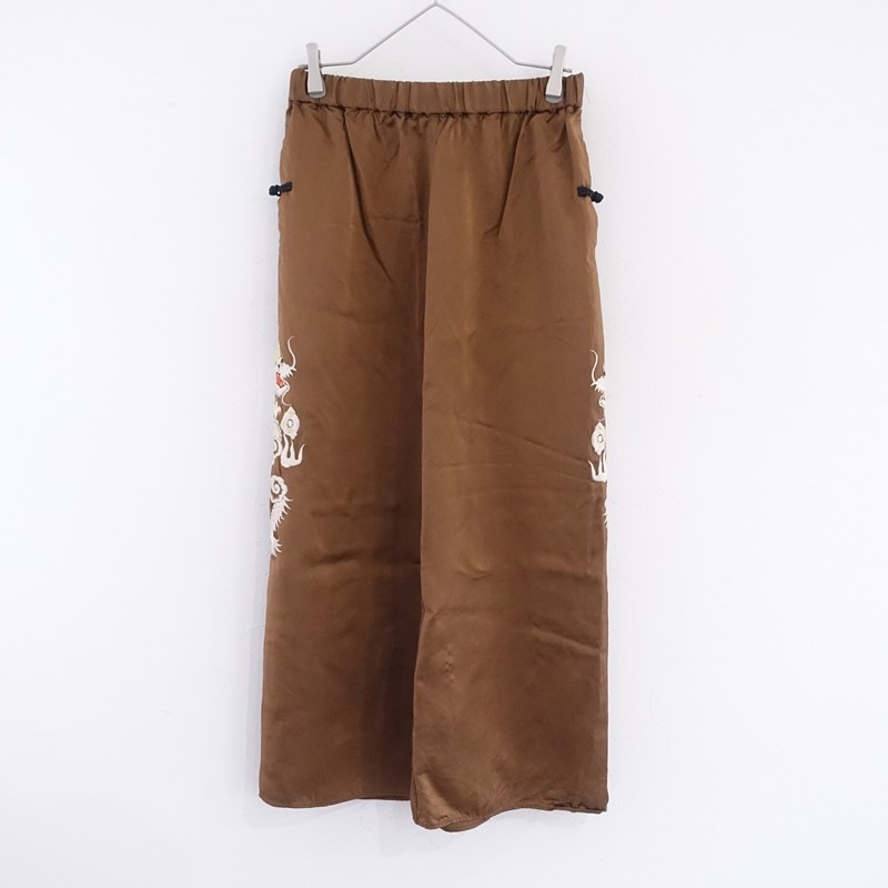 激レアTAILOR TOYO x BEAMS BOY/別注スカチャイナスカート 定価2.1万】テーラートウヨウ×ビームスボーイ TAILOR TOYO×BEAMS BOY