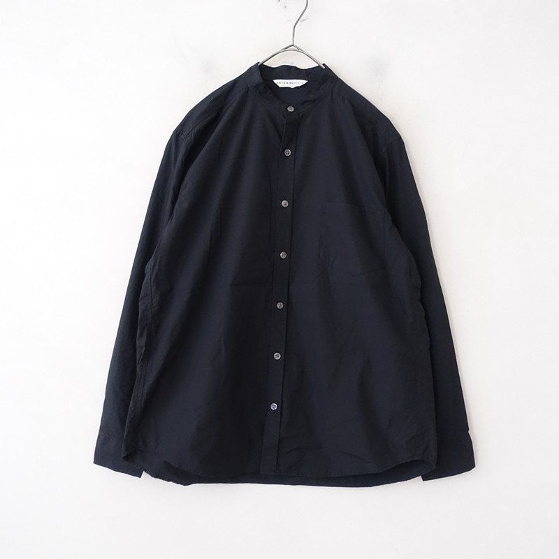アーツ&サイエンス ARTS&SCIENCE No collar standard shirt ノーカラー 