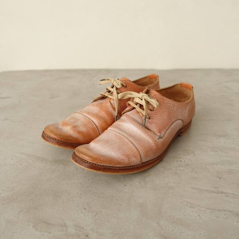 アーツ＆サイエンスARTS＆SCIENCE アイボリー レースアップシューズ25 アーツ&サイエンス ARTS&SCIENCE Three Eyelets Blucher レースアップ
