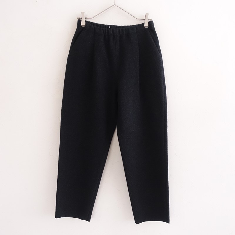��2025AW/̤������/���3.3���ۥ������२���� evam eva press wool Pants ������ץ쥹�ѥ��  1 (1-2602-196)��90C62��