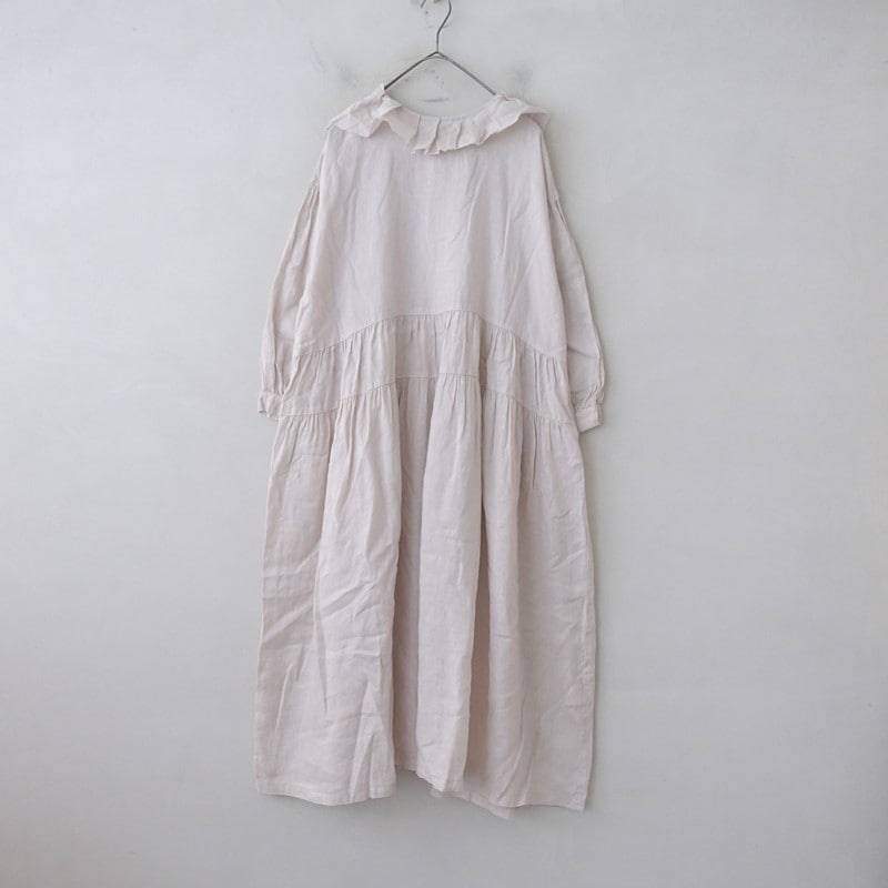 ネストローブ nest Robe リネンサフィランワンピース F (33-2602-226