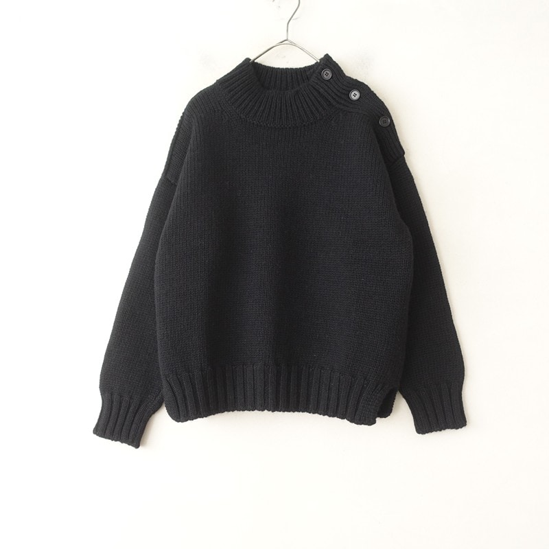 美品/定価3.9万】マーガレットハウエル MHL. サイドボタンニットプル