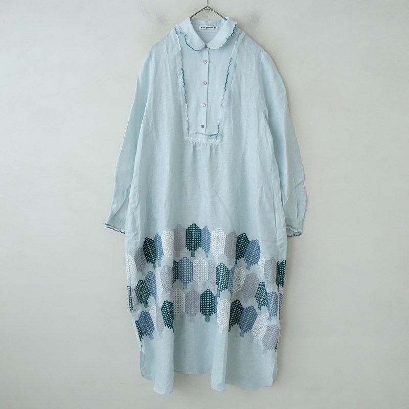美品/定価8.5万】ミナペルホネン mina perhonen forest candy 刺しゅう