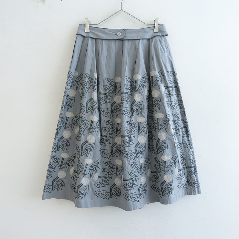 定価8.8万】ミナペルホネン mina perhonen kori リネン刺繍ドレス