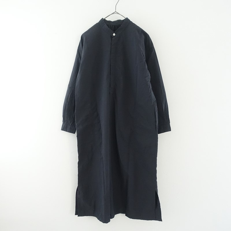 えみおわす シルクコットンのシャツワンピース - (25-2602-91)【31C62