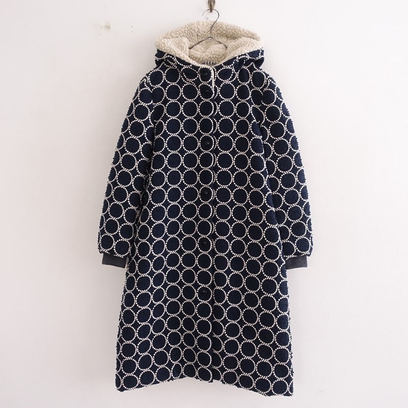 minä perhonen 黒 蝶刺繍エプロン ミナペルホネン mina perhonen choucho リネン刺繍エプロン (33-2412