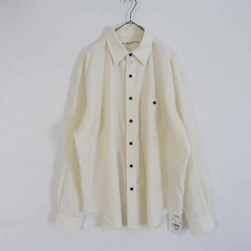 THE SHINZONE シンゾーン　WOOL DADDY SHIRT 未使用品/定価2.6万】シンゾーン THE SHINZONE WOOL DADDY SHIRT