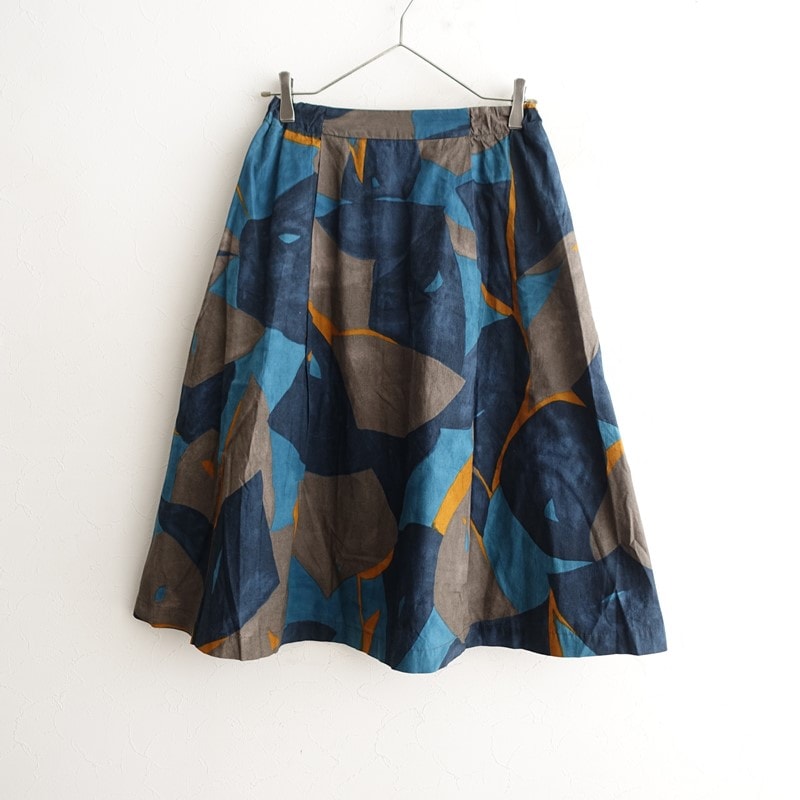 パラスパレス Pal'las Palace コットンプリントスカート 0 (sk33-2602