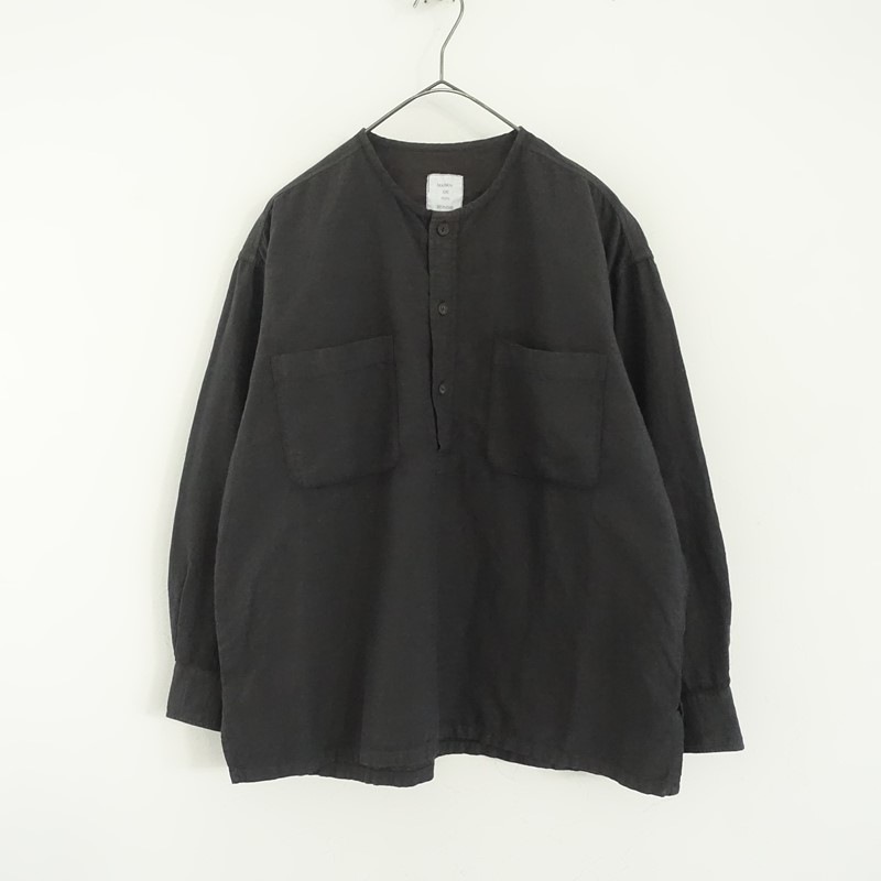メゾンドソイルオム maison de soil HOMME コットンヘンリーネックプル