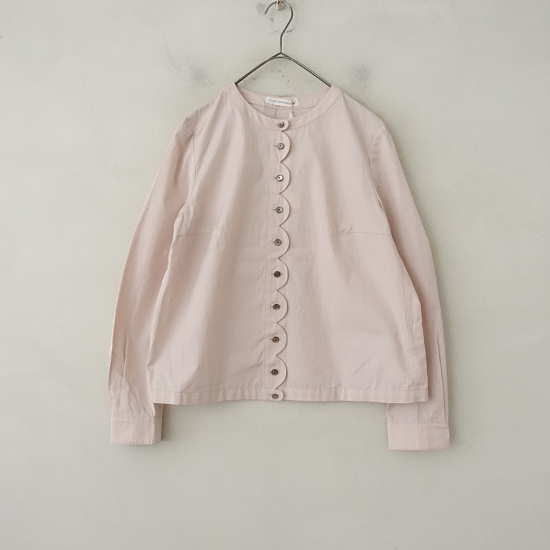 定価4.6万】ミナペルホネン mina perhonen roseeスカラップカットノー