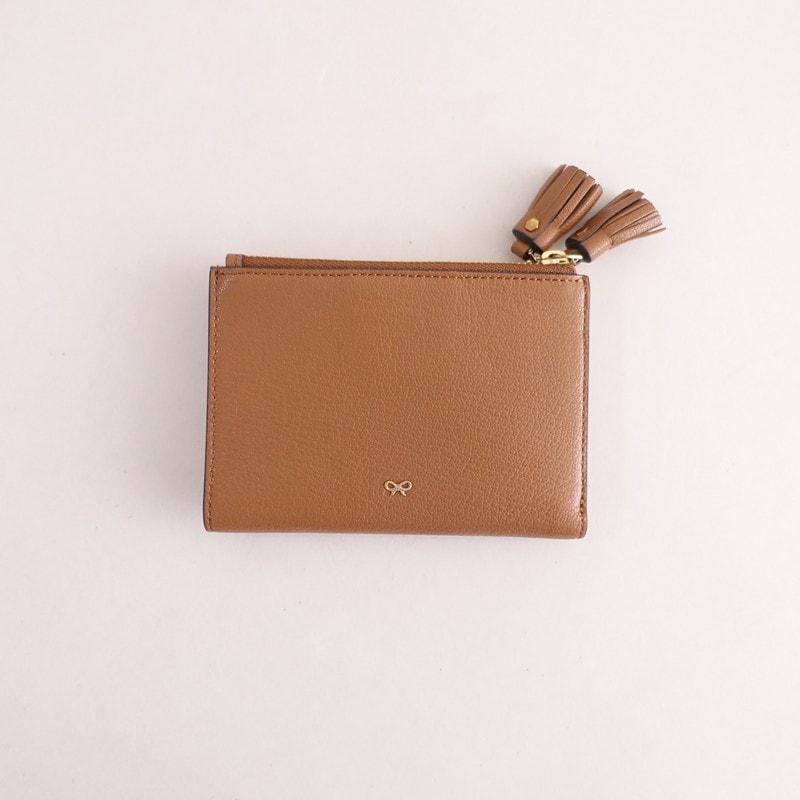 �����ʡۥ��˥�ϥ���ɥޡ��� ANYA HINDMARCH Small Double zip wallet peeping Eyes   (ac30-2602-203)��42C62a��