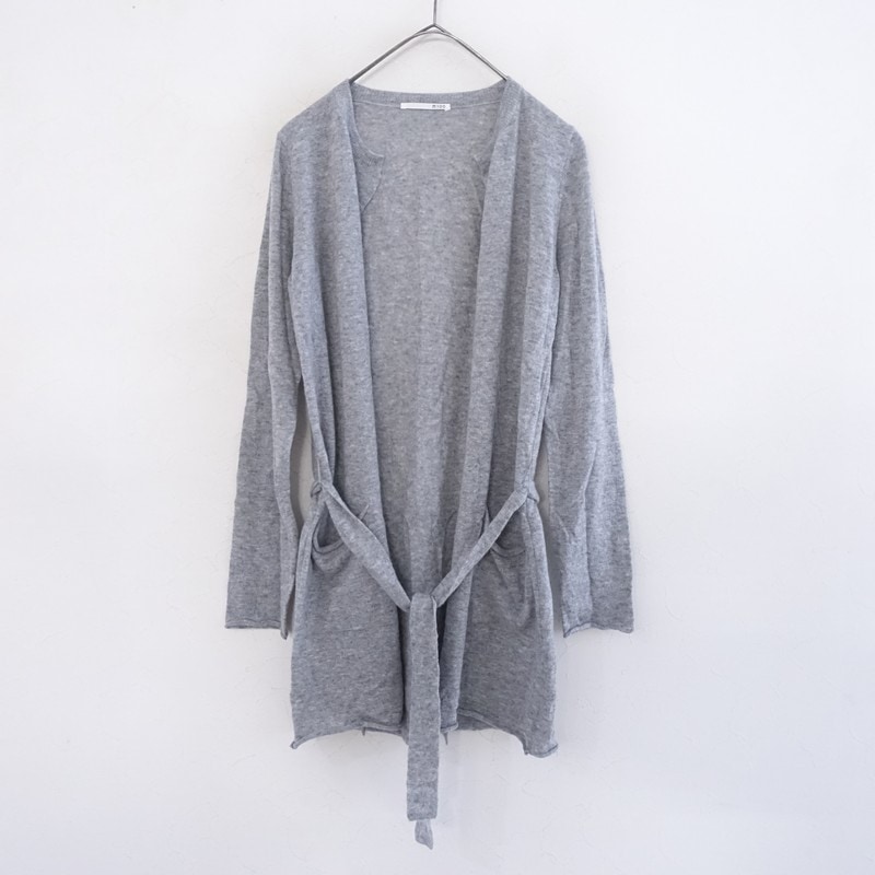 SALE★n100 エヌワンハンドレッド ロングカーディガン カシミヤ エヌワンハンドレッド n100 カシミヤカーディガン 34 (25-2511-611