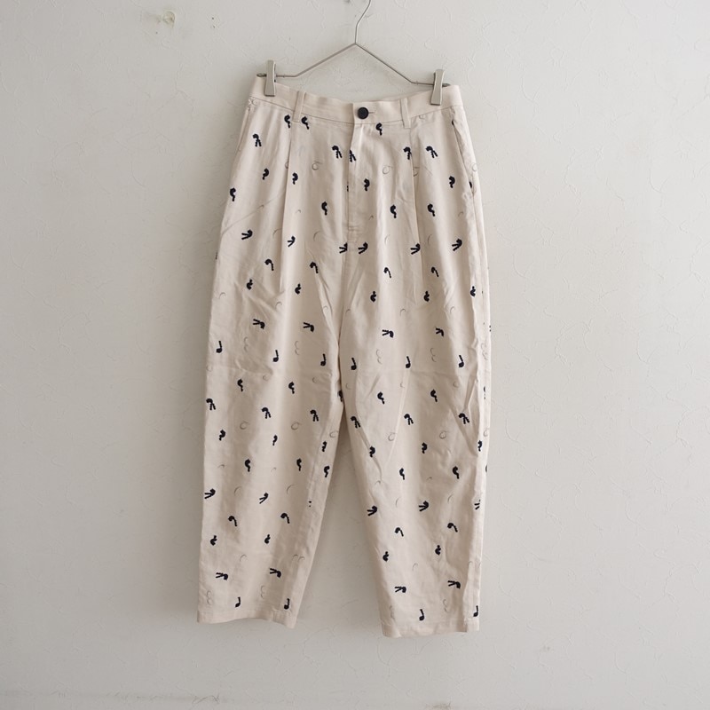 定価6.8万】ミナペルホネン mina perhonen linnunlaulu 刺しゅうシルク 