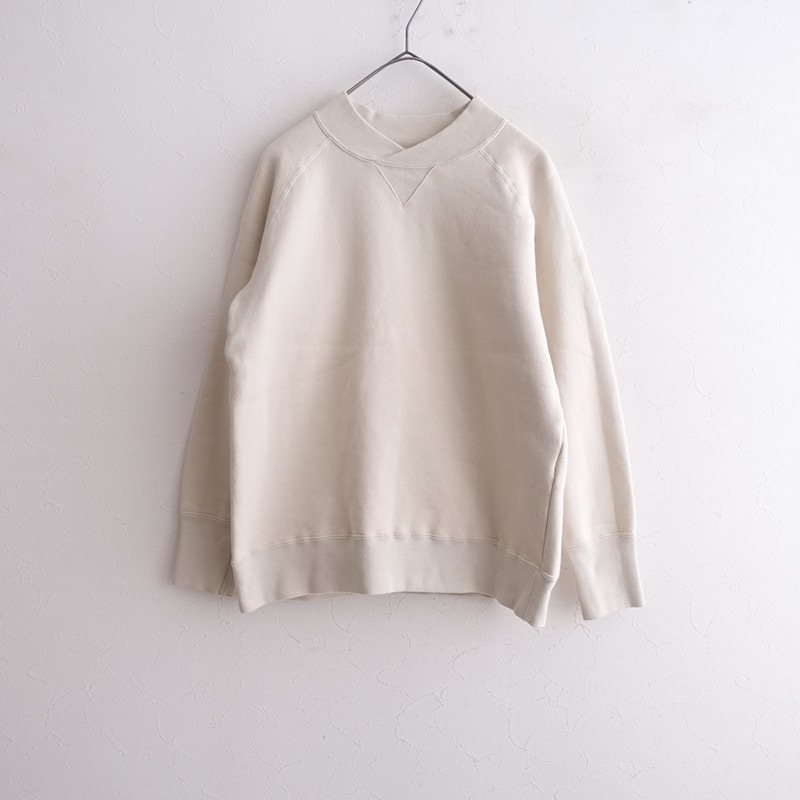 定価1.6万】アトリエナルセ atelier naruse 裏毛コットンモックネック