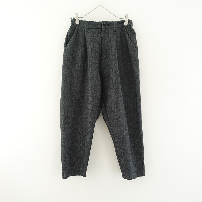 定価2.0万】パドカレ pas de calais ウールブレンドテーパードパンツ