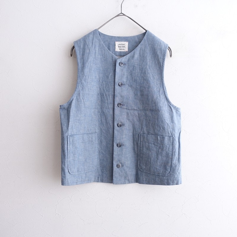 美品/定価1.9万】アトリエナルセ atelier naruse リネンコットン