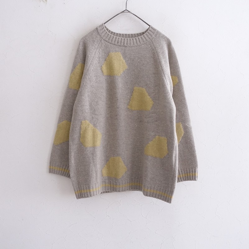 ���� Dhal 1/10original wool top crew neck sweater ���롼�ͥå�  S (1-2603-349)��51D62��