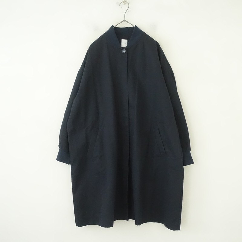 SUN SEA　リネンコットンリバーシブルコート　ビッグシルエット 休日と詩 コットンリネンコート (jk2-2603-322)【61D62】 /ナチュラル