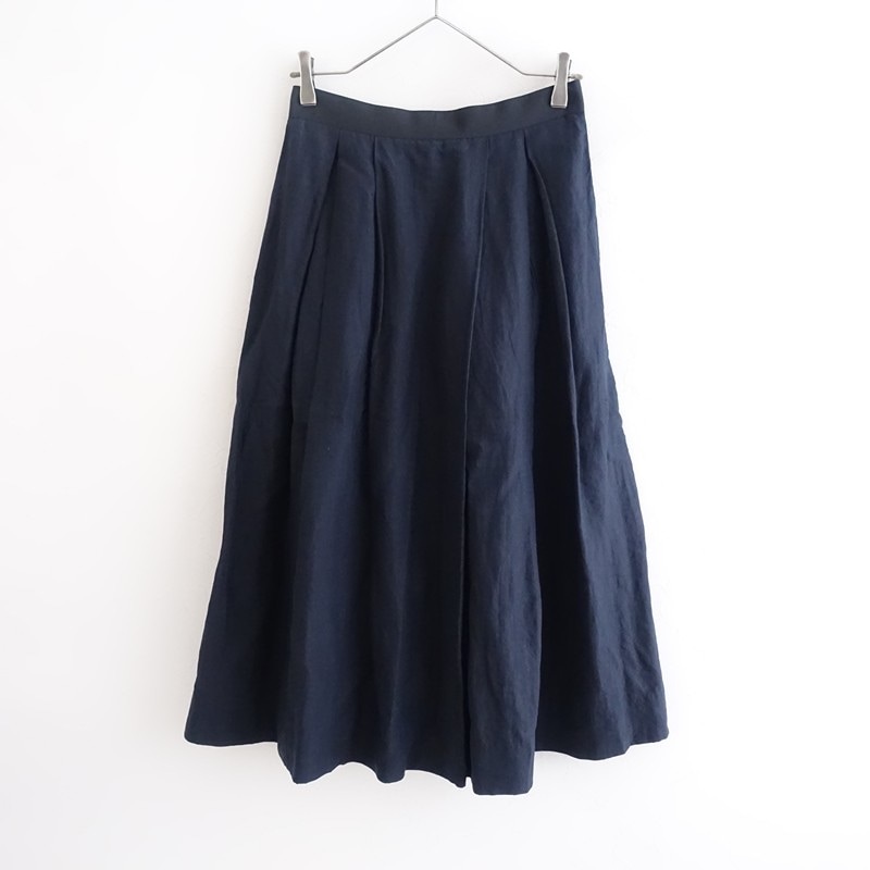 マーガレットハウエル MARGARET HOWELL DENSE FINE LINEN SKIRT リネン