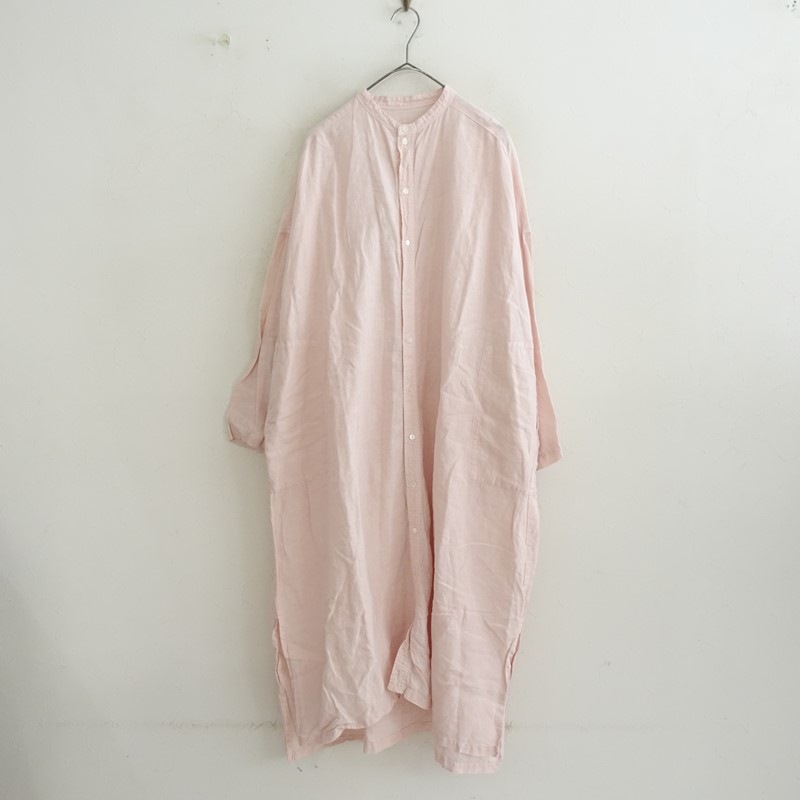 ネストローブ nest Robe リネンさくら染めカフタンワンピース F (j25