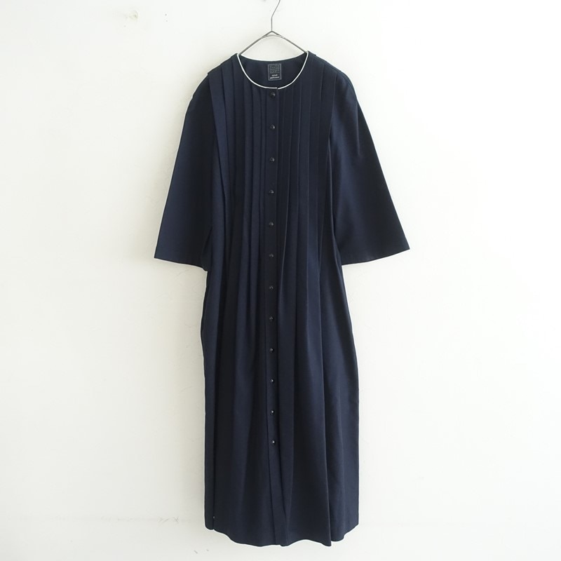 美品♡ミナペルホネン フレアスリーブ ワンピース hanayuki ネイビー 美品♡ミナペルホネン フレアスリーブ ワンピース hanayuki ネイビー