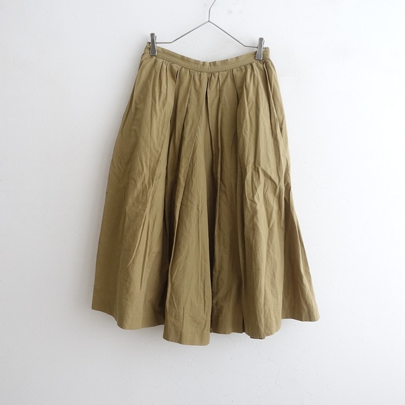 ヤエカライト YAECA WRITE 98660 LIBERTY タックキュロットパンツ M