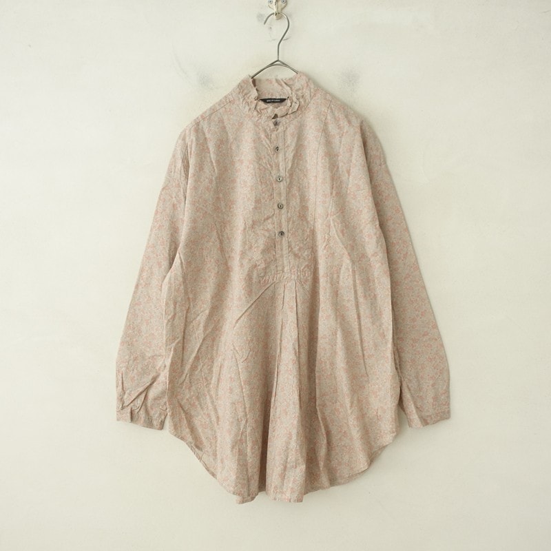 定価3.5万】パドカレ pas de calais Wild Flowers Print ブラウス 36