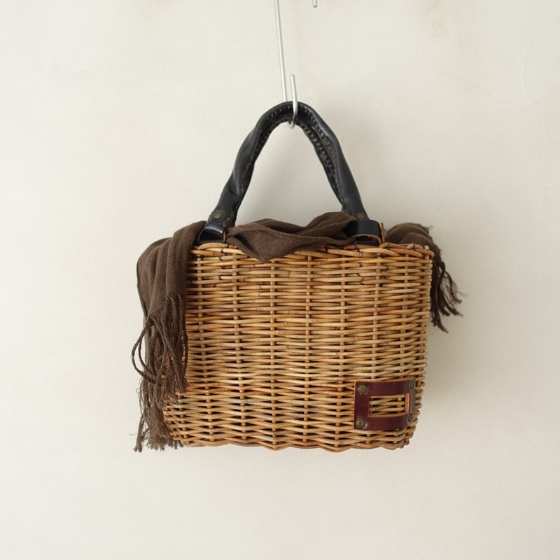 美品】エバゴス ebagos 15 Anniversary かごバッグ (ba10-2512-122