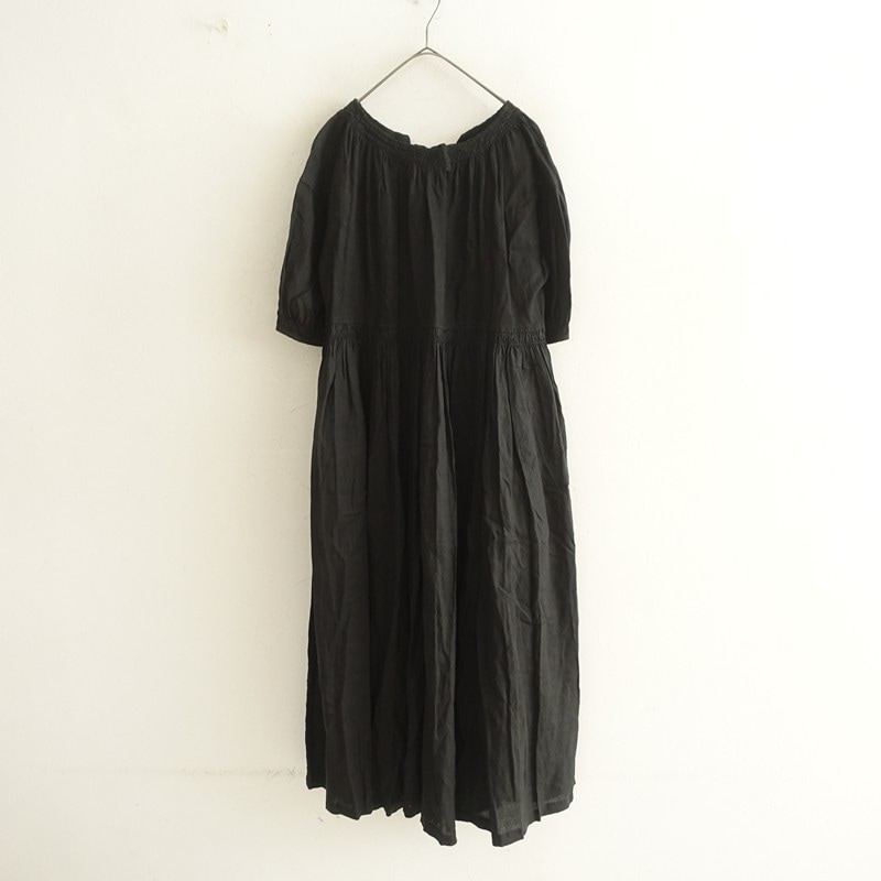 2024/定価3.6万】ネストローブ nest Robe リネン天然染めビッグシャツ 2024/定価3.6万】ネストローブ nest Robe リネン天然染めビッグシャツ