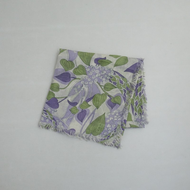 未使用】オールドマンズテーラー R&D.M.Co- BOTANICAL MOTIF ガーゼ