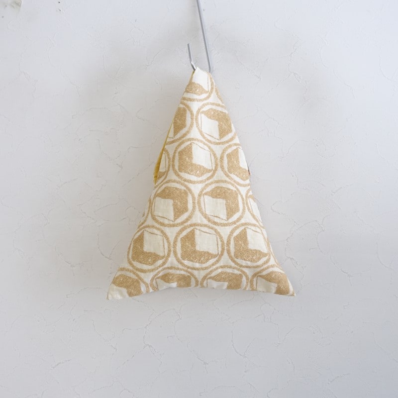 美品】 イイダ傘店 角食コマバッグ (ba31-2601-122)【20E62
