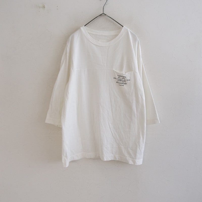 �����2.5���ۥȥ����塼 TOUJOURS 20th Print Football T-shirt  F (27-2604-50)��30E62��
