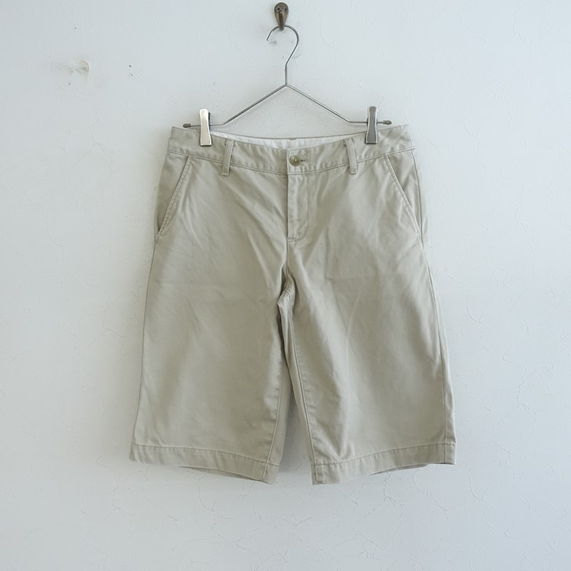 トゥジュー TOUJOURS コットンチノハーフパンツ 1 (33-2604-85)【50E62