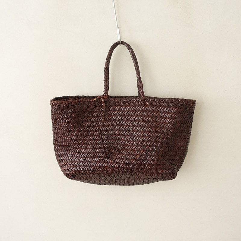 ヒューマンウーマン Craig for HUMAN WOMAN レザーメッシュバッグ (ba7