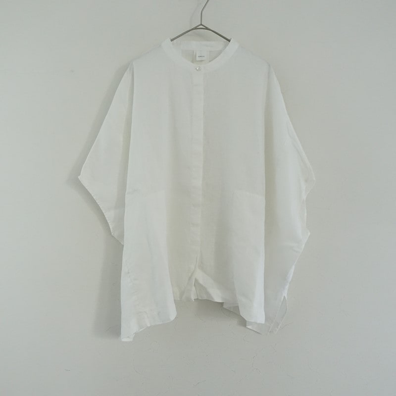2024SS/定価1.5万】かぐれ kagure リネンクルーネックプルオーバー F