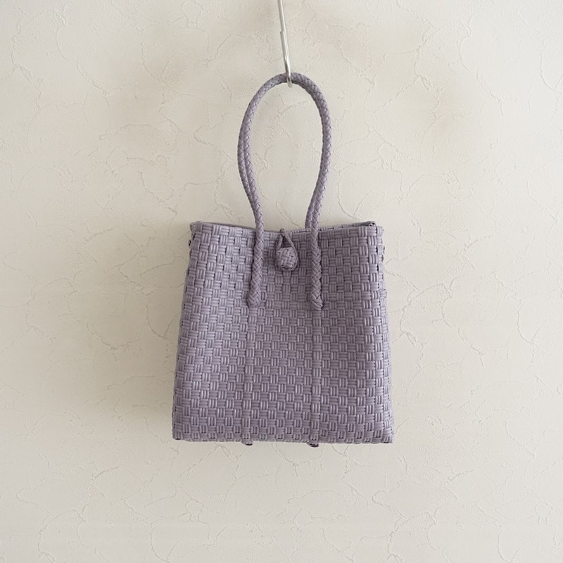 メケアリサ MEKEARISA Gummy bag gingham (ba7-2604-85)【01E62