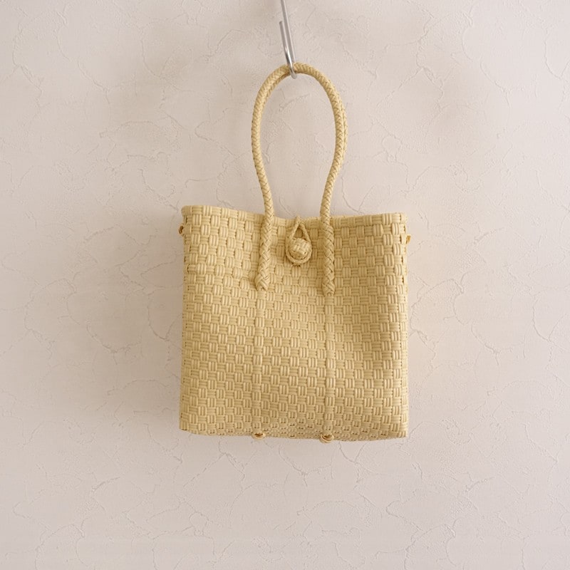 メケアリサ MEKEARISA Gummy bag gingham (ba7-2604-85)【01E62