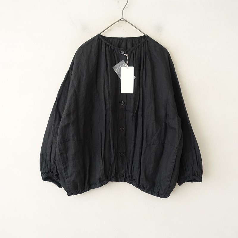 ネストローブ カシュクール 黒 nest Robe - 【ネストローブ】コットンカシュクールワンピース