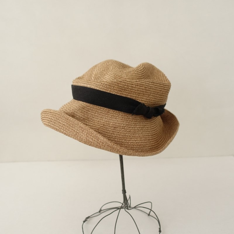 マチュアーハ mature ha. BOXED HAT 9cm brim ボックスハット (ha23