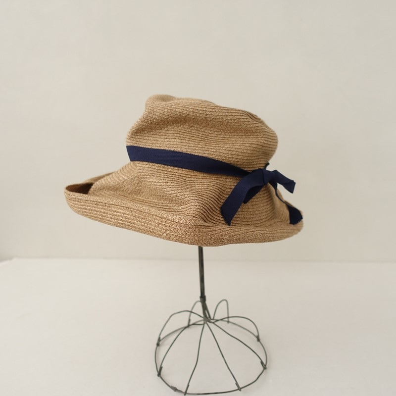 定価2.2万】マチュアーハ mature ha. BOXED HAT 11cm brim ボックス