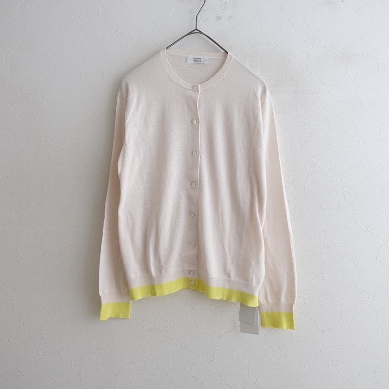 美品/定価1.8万】アトリエナルセ atelier naruse cotton silk linen
